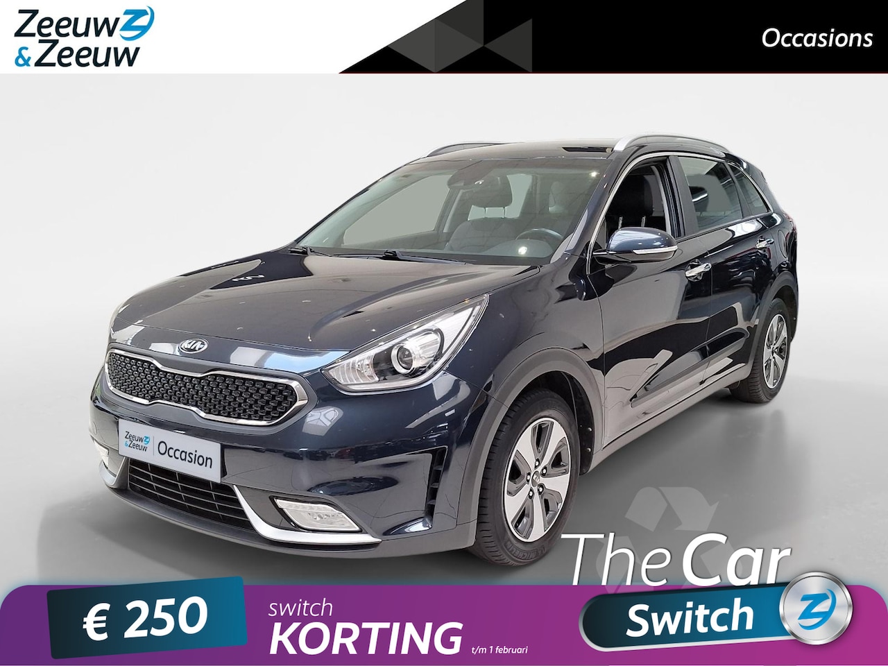 Kia Niro - 1.6 GDi Hybrid First Edition 1.6 GDi Hybrid First Edition - AutoWereld.nl