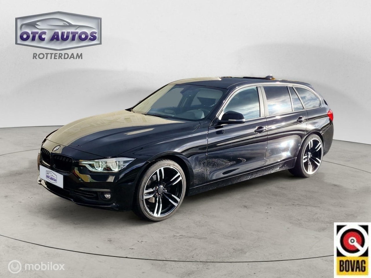 BMW 3-serie Touring - 318i Executive navigatie ledverlichting trekhaak 19inch velgen - AutoWereld.nl