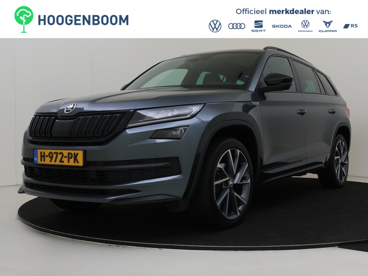 Skoda Kodiaq - 1.5 TSI Sportline Business | Panoramadak | Trekhaak | Keyless | Stoelverwarming | 3-zone a - AutoWereld.nl