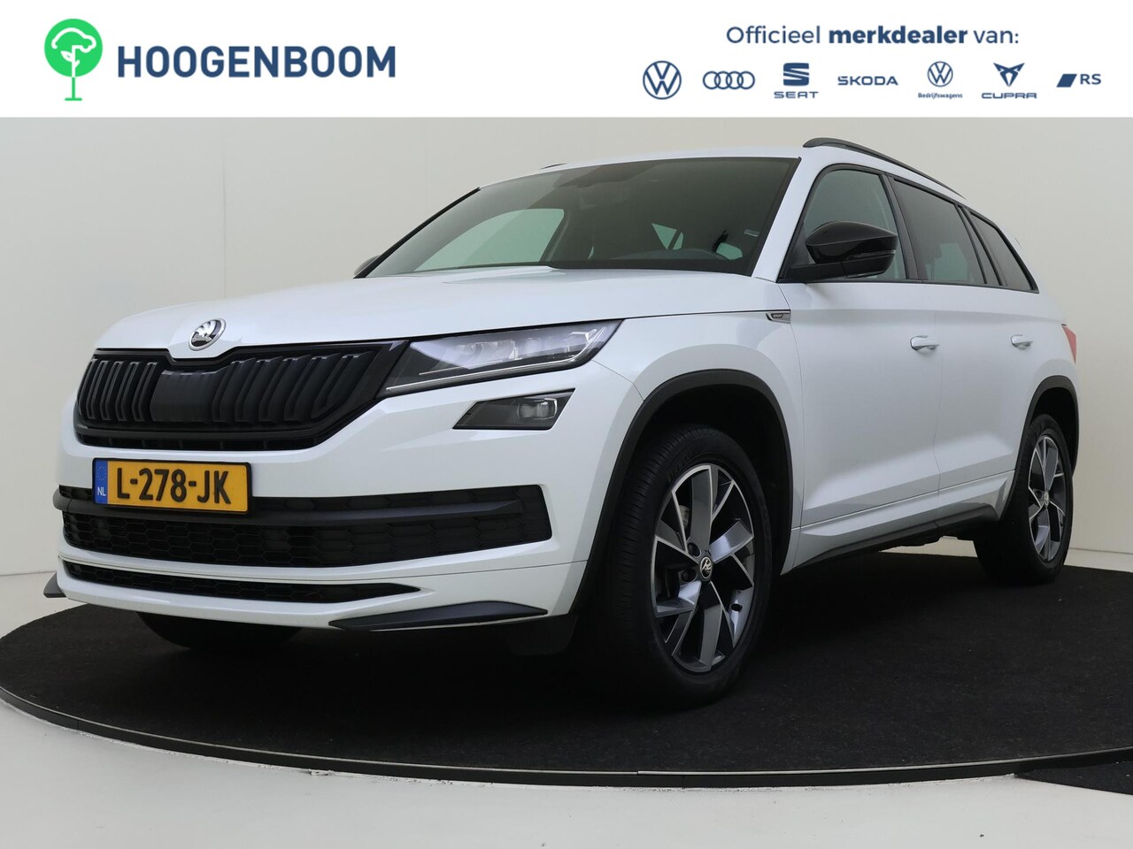 Skoda Kodiaq - 1.5 TSI Sportline Business | Stoelverwarming | Achteruitrijcamera | Keyless | CANTON audio - AutoWereld.nl