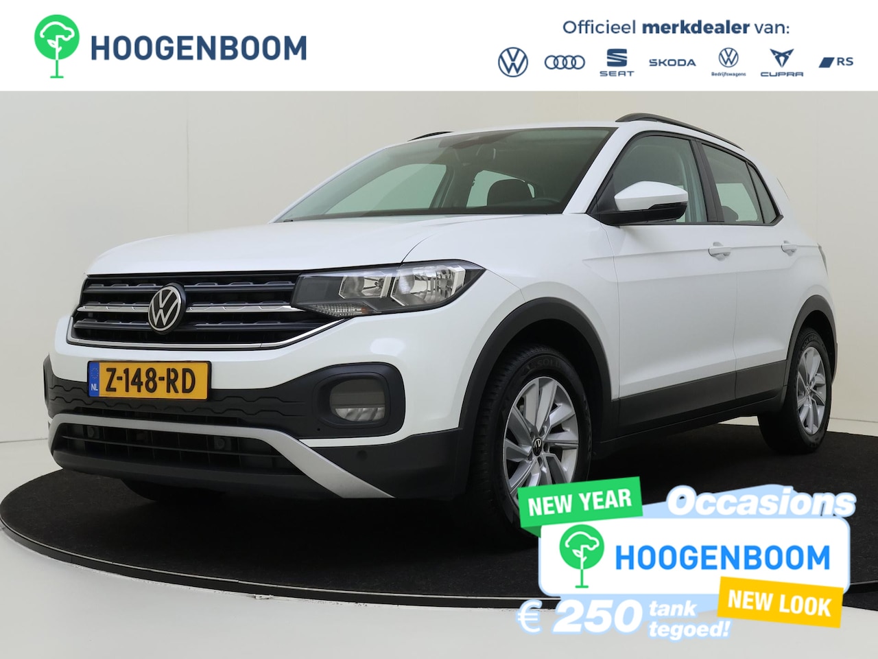 Volkswagen T-Cross - 1.0 TSI Life | Stoelverwarming | Airco | Cruise control | Parkeersensoren | Dodehoek detec - AutoWereld.nl