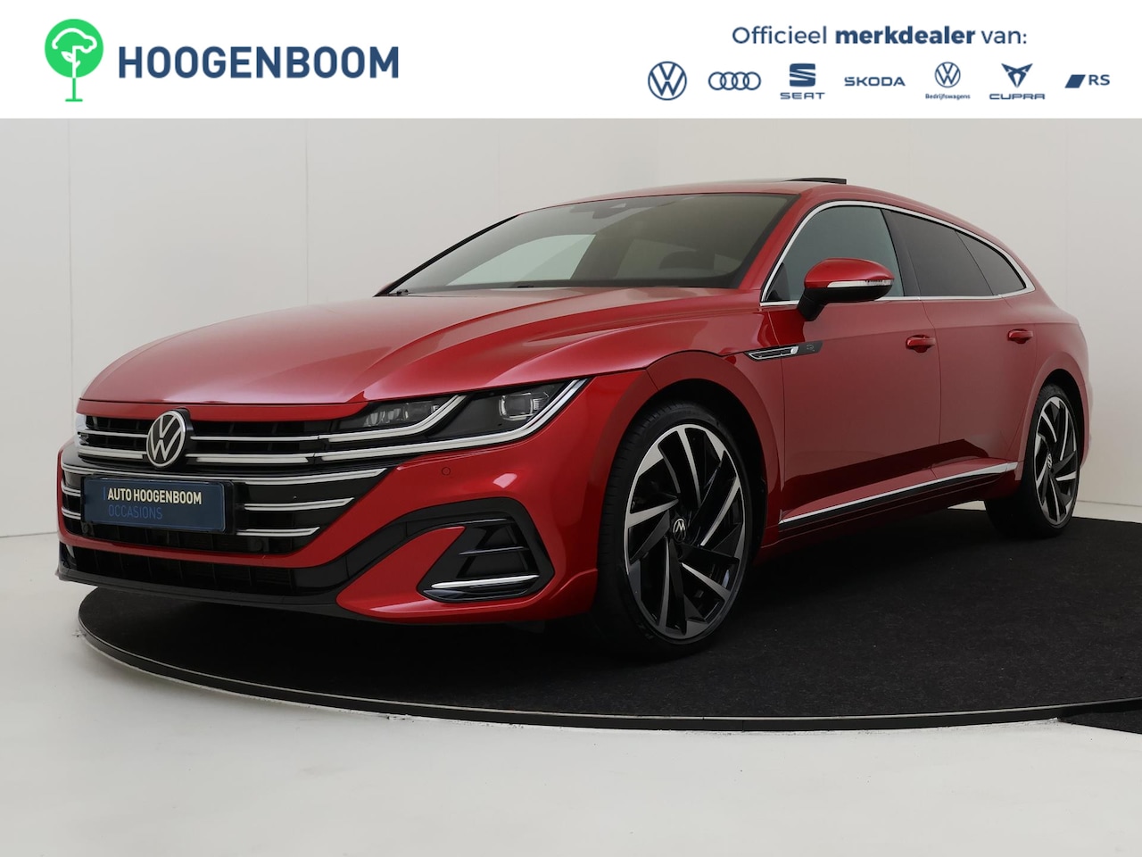 Volkswagen Arteon Shooting Brake - 2.0 TDI R-Line Business+ | Panoramadak | 3-zone airco met stoelverwarming achter | Keyless - AutoWereld.nl