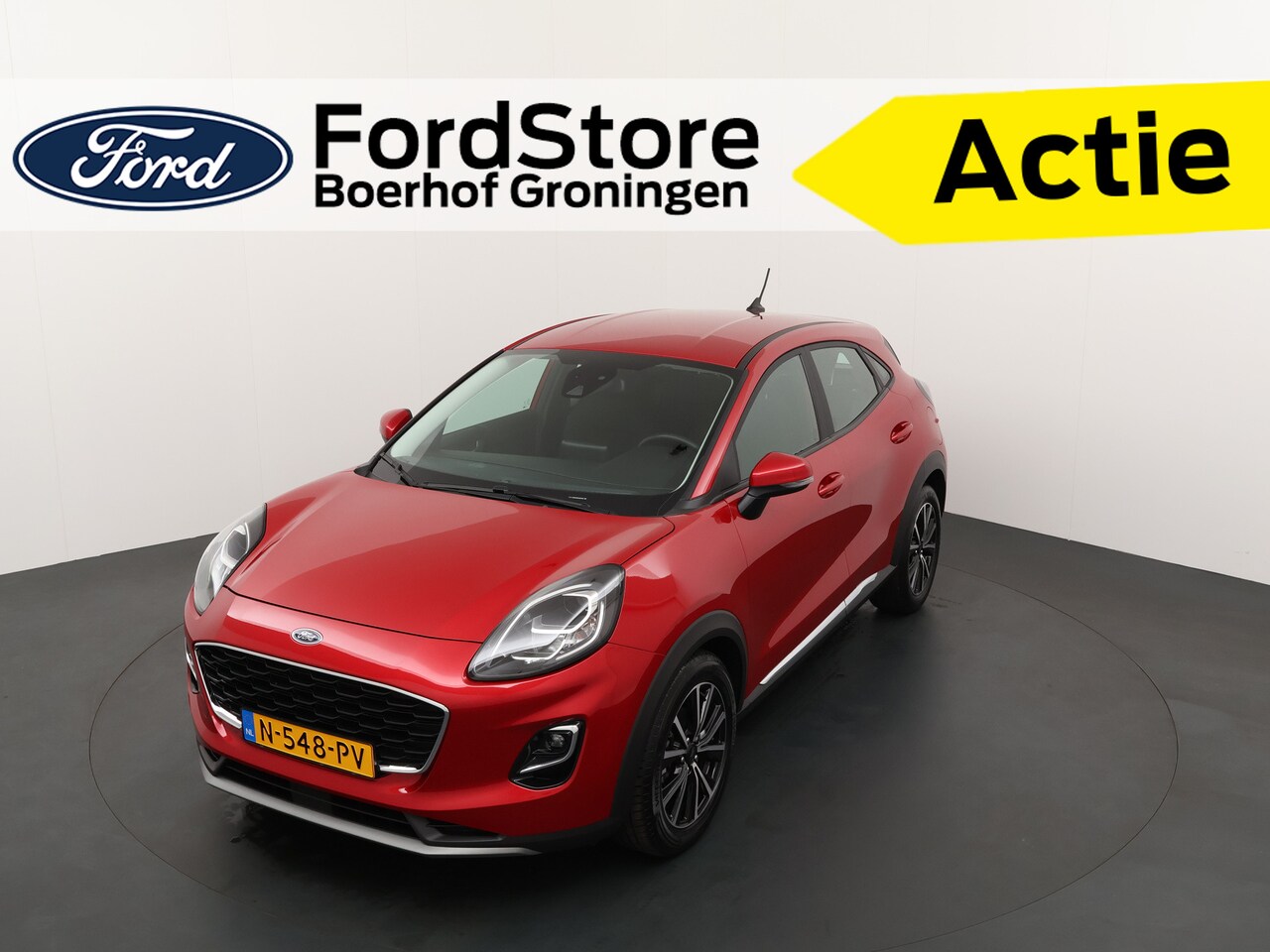 Ford Puma - EcoBoost Hybrid 125 pk Titanium | 1e eig. | LED | Navi | Cruise | Apple Carplay | PDC | - AutoWereld.nl