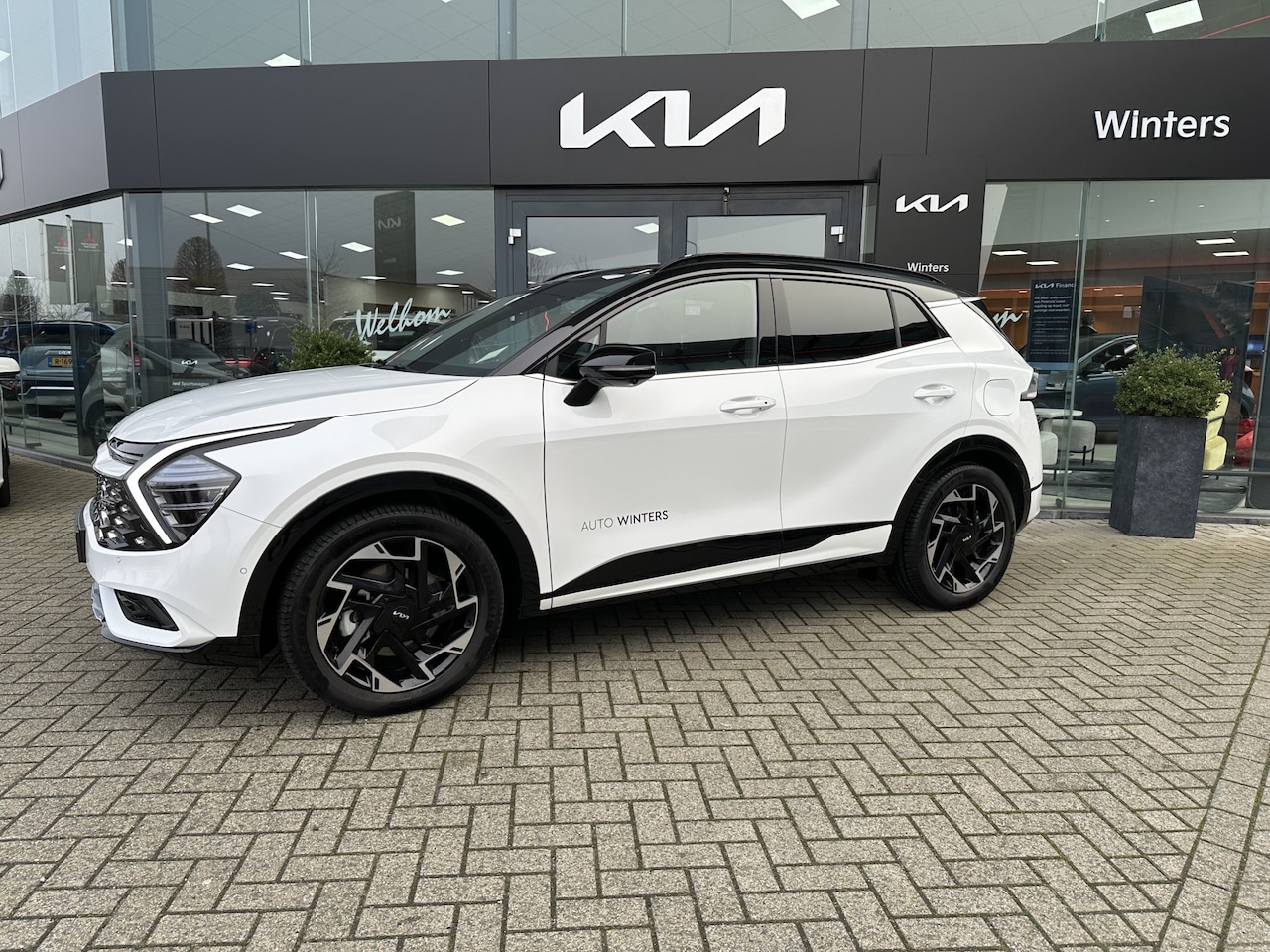 Kia Sportage - 1.6 T-GDi Plug-in Hybrid AWD GT-PlusLine ECC Cr.Control Navi+Camera+BT Leder+Verw. Pano-da - AutoWereld.nl