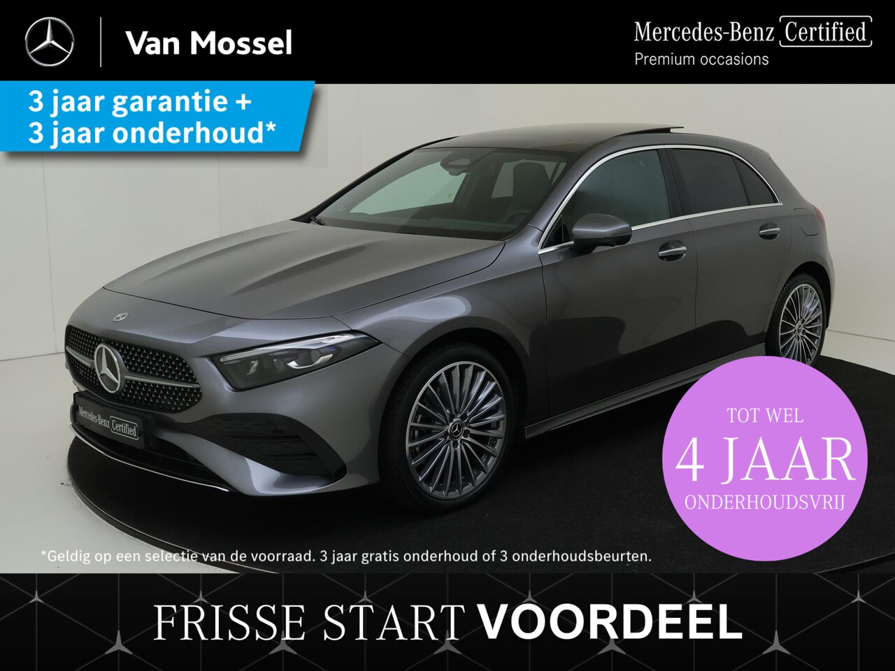 Mercedes-Benz A-klasse - 250 e AMG Line /Panoramadak /HUD /Memory stoelen /19 Inch /360 Camera - AutoWereld.nl