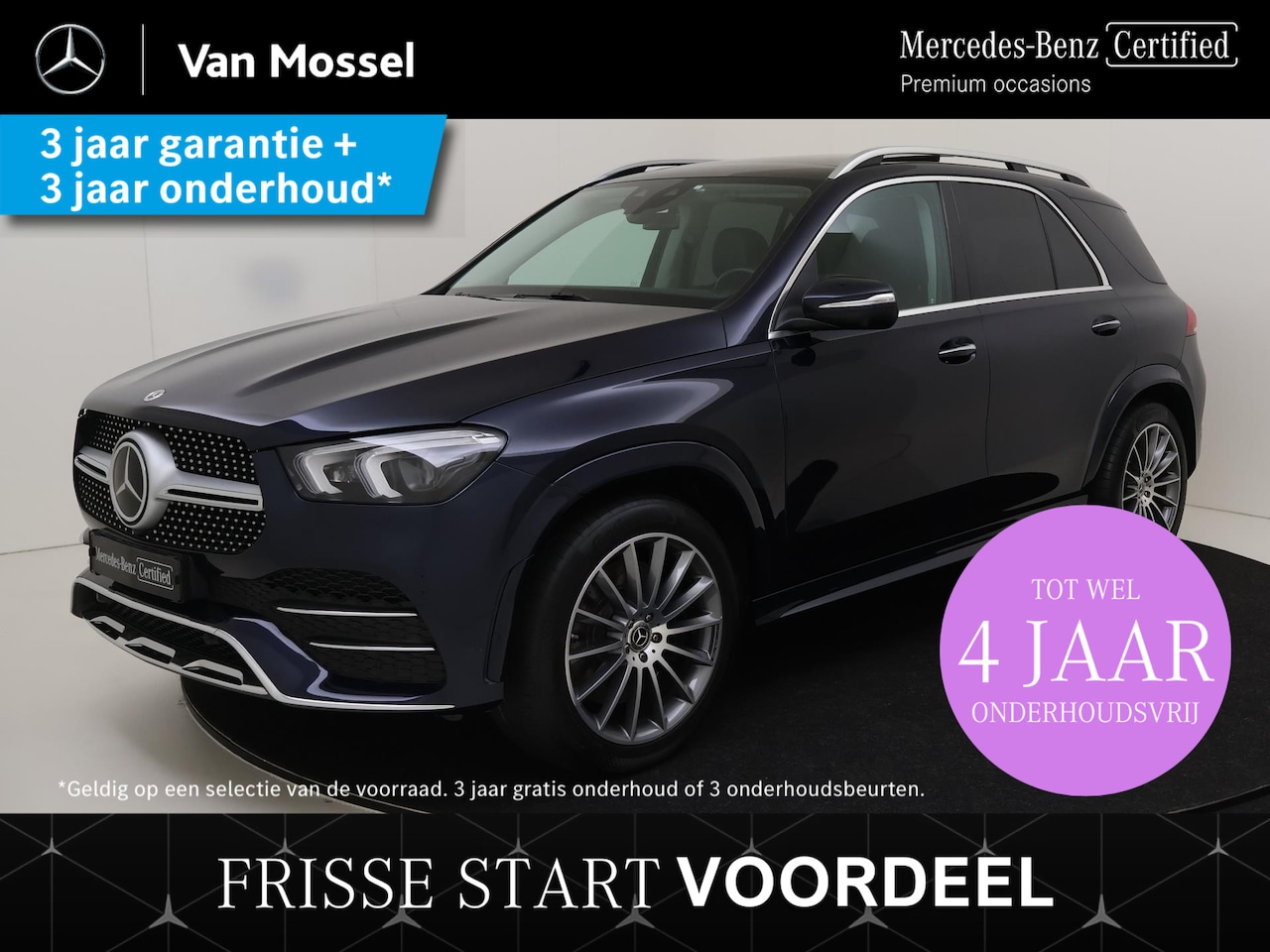 Mercedes-Benz GLE-Klasse - 450 4MATIC Premium Plus / Panorama dak / Rijassistentie Pakket / Burmester / 21 Inch AMG M - AutoWereld.nl