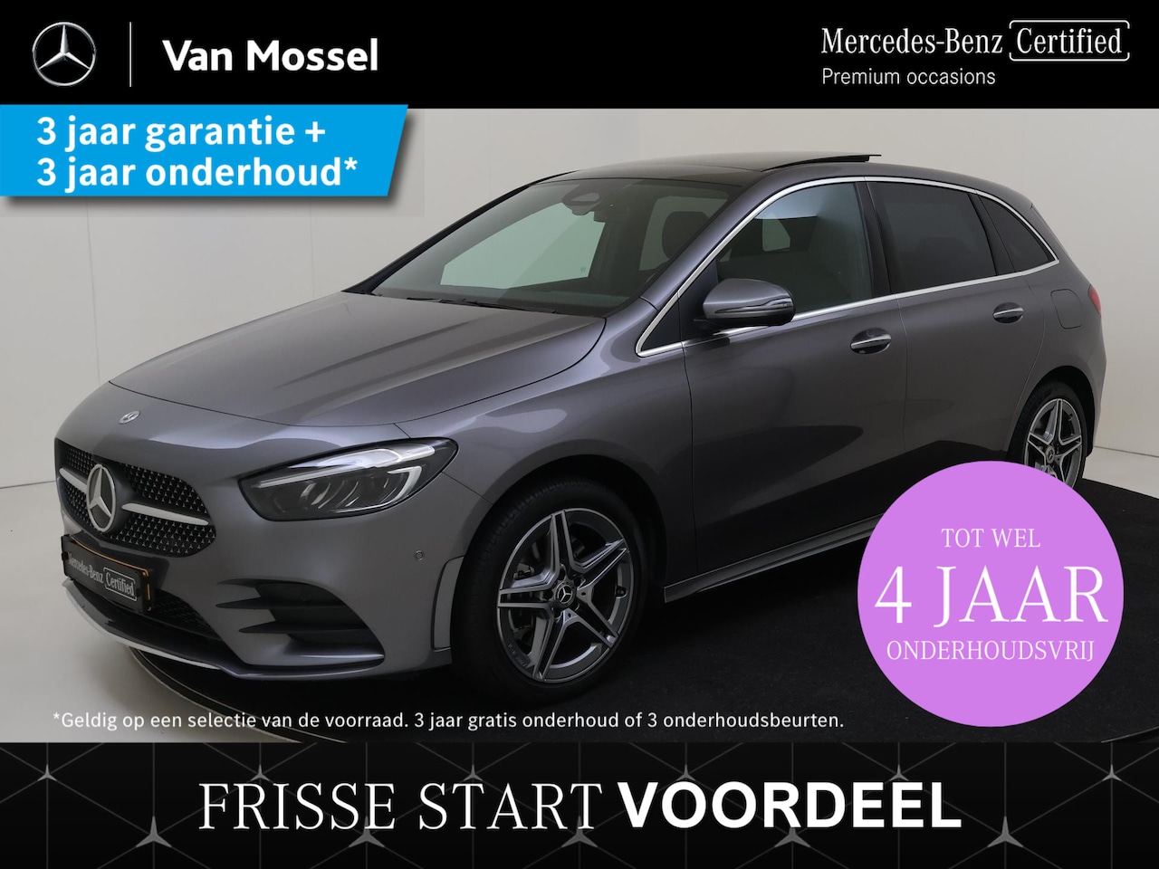 Mercedes-Benz B-klasse - 250 e AMG Line / Premium/ Panoramadak/ 18 inch/ Sfeerverlichting - AutoWereld.nl