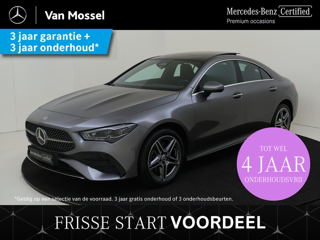 Mercedes-Benz CLA-Klasse - 250 e AMG Line / Panoramadak/ Sfeerverlichting/ El. Trekhaak/ FACELIFT - AutoWereld.nl