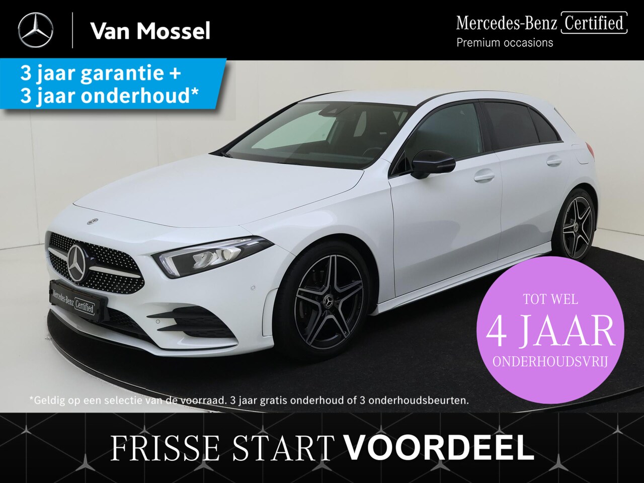 Mercedes-Benz A-klasse - 180 Business Solution AMG Night Upgrade / Stoelverwarming / Achteruitrijcamera / Night-Pak - AutoWereld.nl