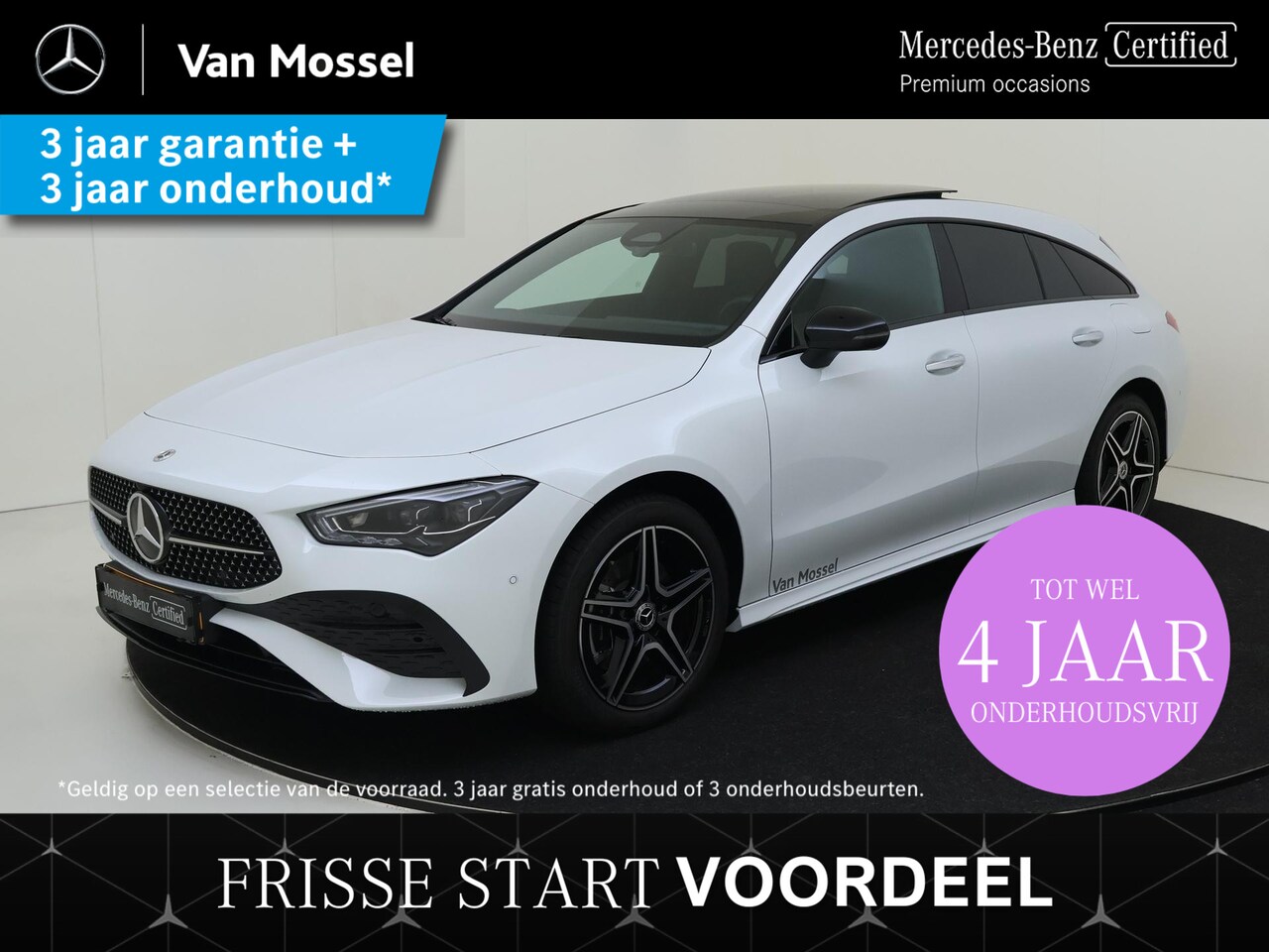 Mercedes-Benz CLA-klasse Shooting Brake - 250 e AMG Line Night / PARKTRONIC / Dodehoek assistent / Trekhaak / MULTIBEAM / KEYLESS GO - AutoWereld.nl