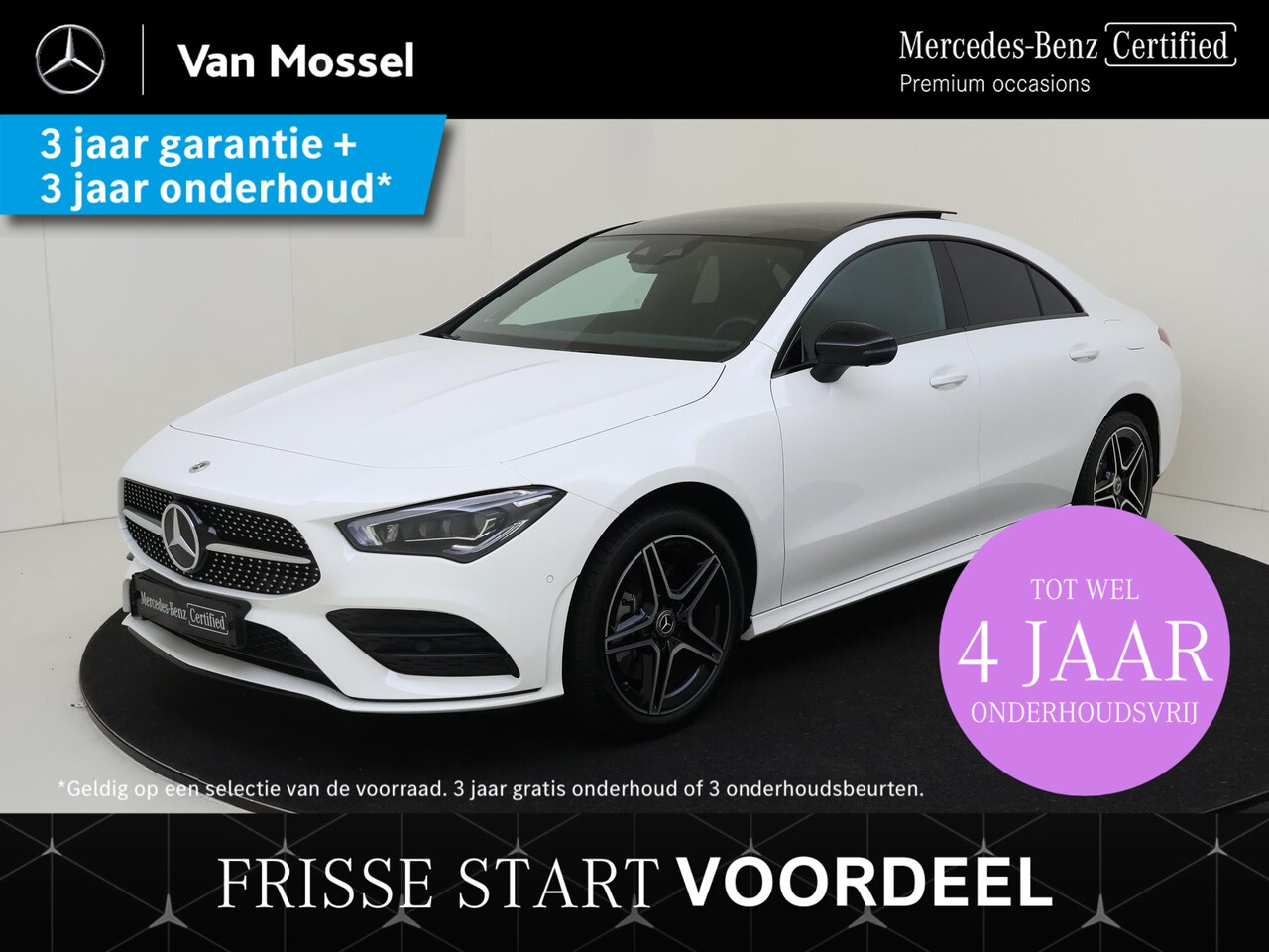 Mercedes-Benz CLA-Klasse - 250 e AMG Line / Stoelverwarming / 360Graden-Camera / Night-Pakket / Panaroma-schuifdak / - AutoWereld.nl