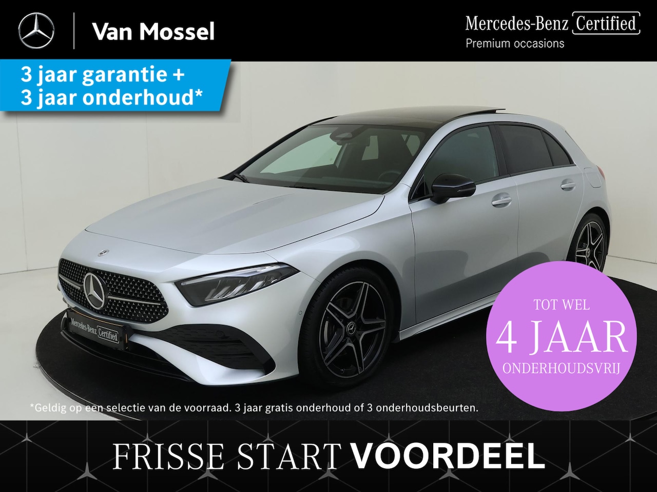 Mercedes-Benz A-klasse - 180 AMG Line /Panoramadak / Night pakket/ 18 Inch - AutoWereld.nl