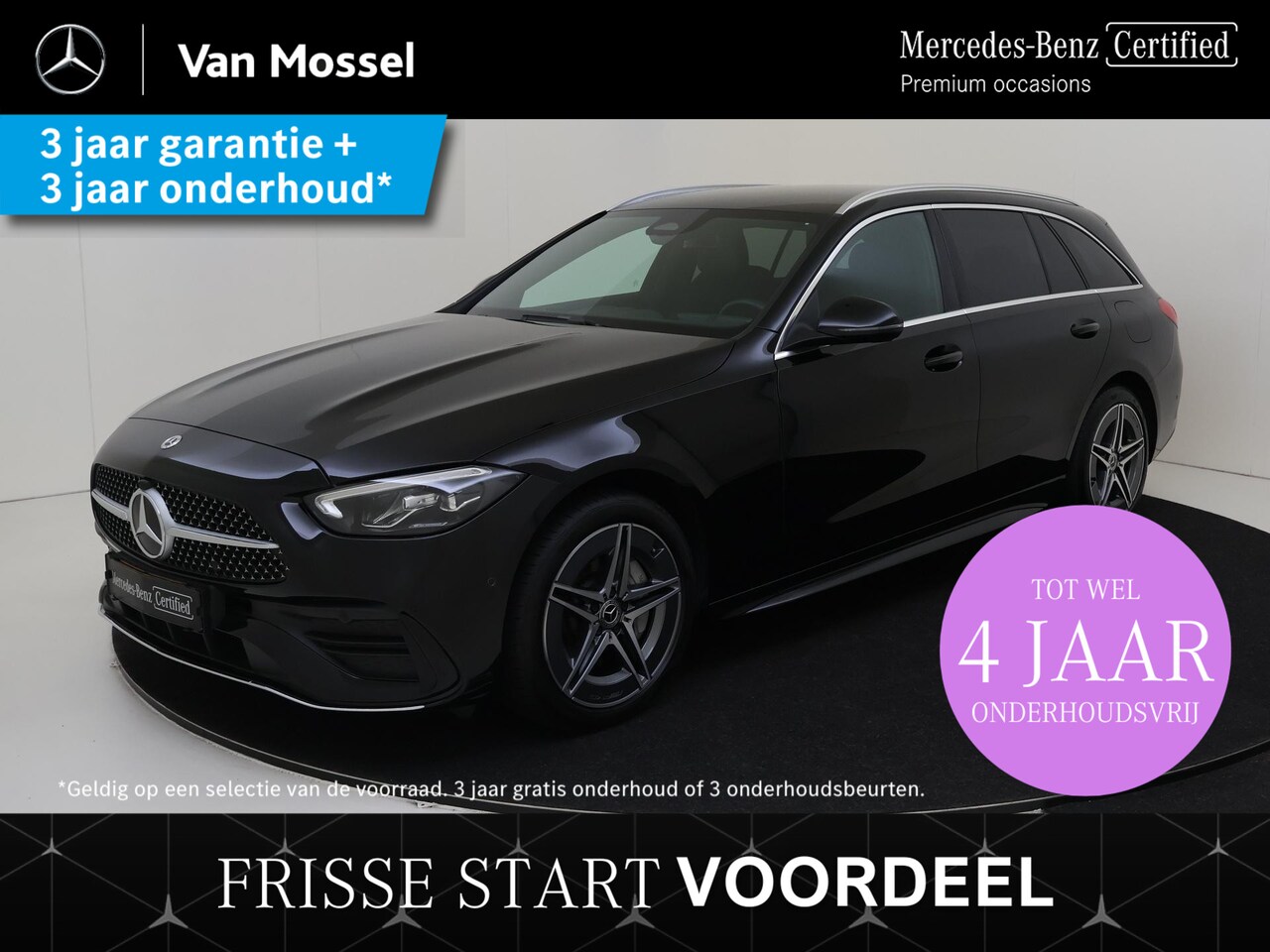 Mercedes-Benz C-klasse Estate - 300 e AMG Line DISTRONIC / High-performance Led / CarPlay - AutoWereld.nl