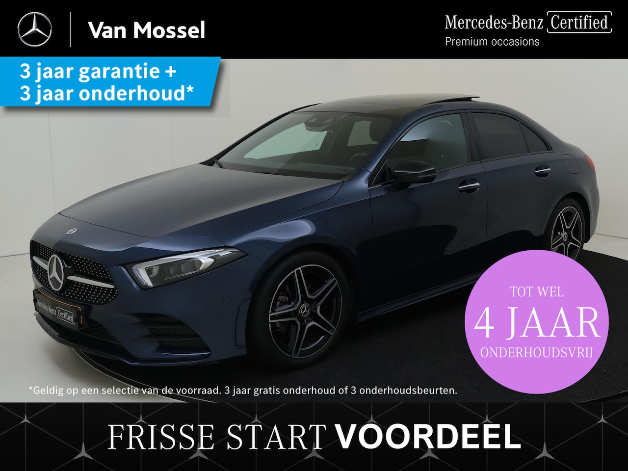 Mercedes-Benz A-klasse - 180 Business Solution AMG Nightpakket / Parkeer Camera / Pano / Memory Seats / Keyless / - AutoWereld.nl