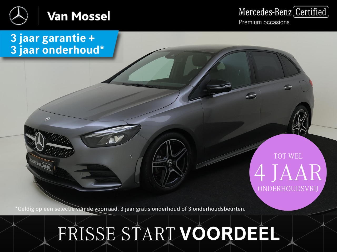 Mercedes-Benz B-klasse - 180 AMG Line / Stoelverwarming / Achteruitrijcamera / Night-Pakket / Sfeerverlichting / - AutoWereld.nl