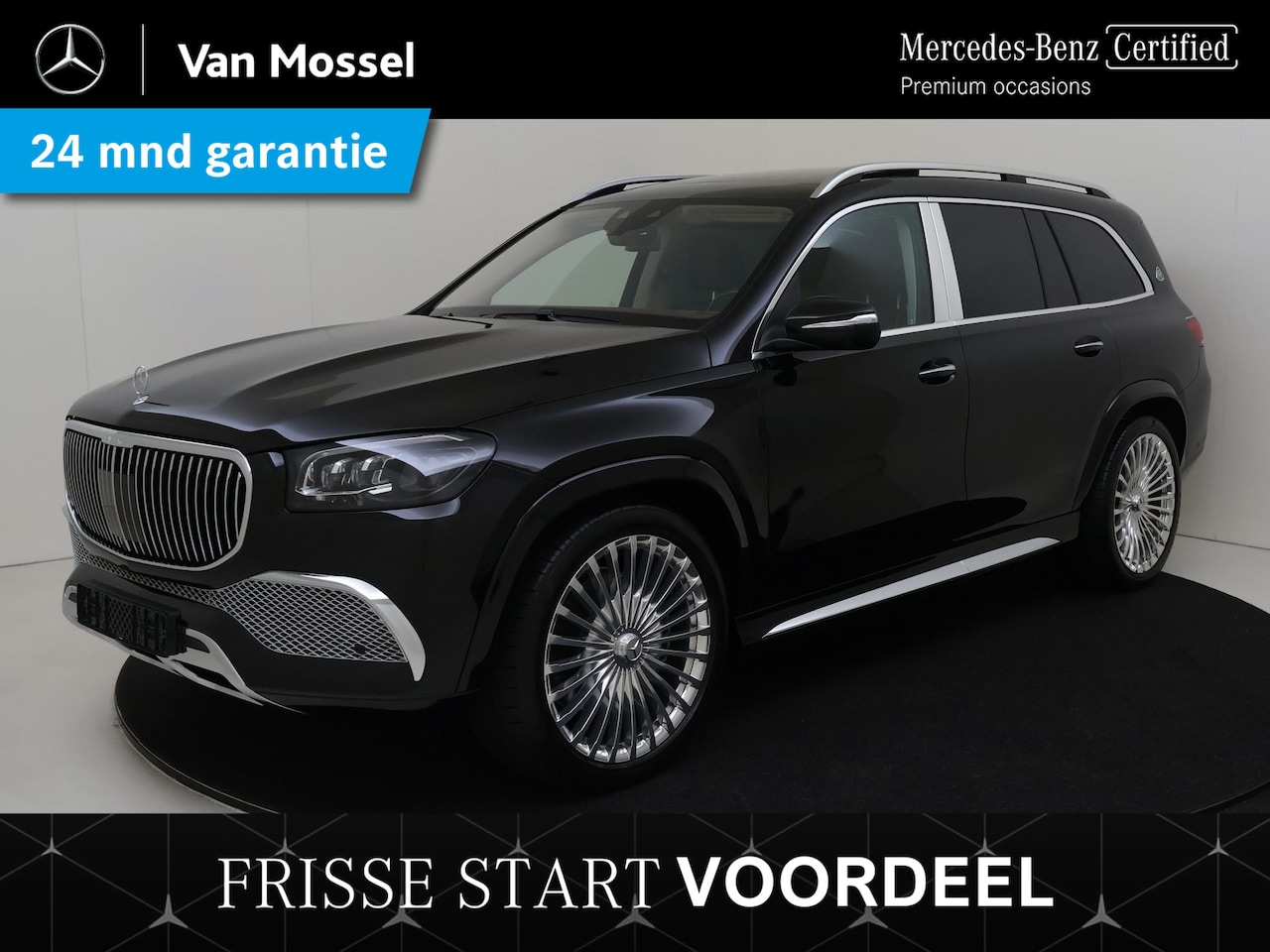 Mercedes-Benz GLS - Maybach 600 4MATIC /Panoramadak /Massage voor + achter /23 Inch /TV's achter /Rijassistent - AutoWereld.nl