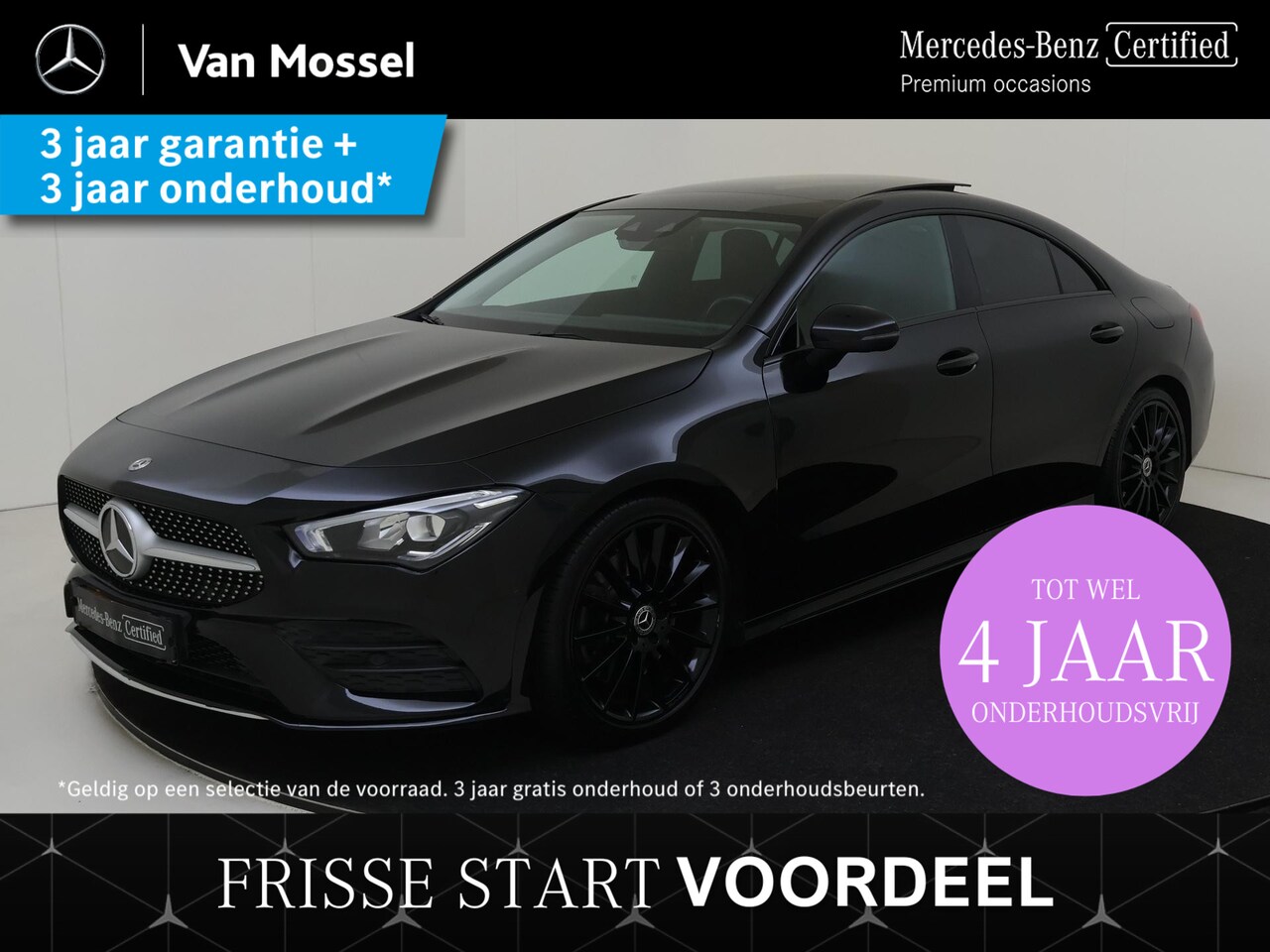 Mercedes-Benz CLA-Klasse - 220 Premium Plus AMG /Panoramadak /Leder /Night pakket /19 Inch - AutoWereld.nl