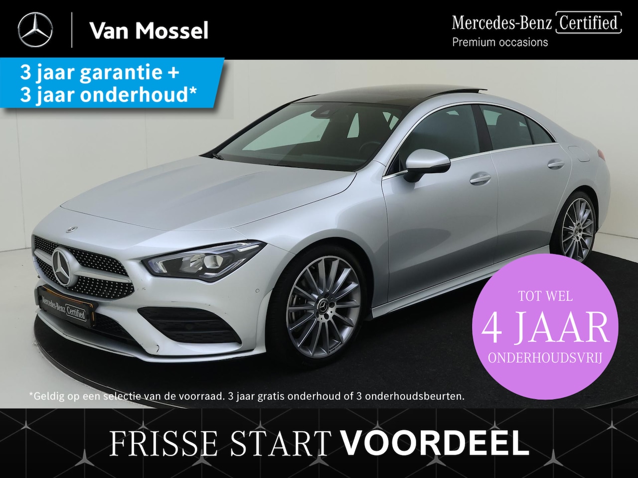 Mercedes-Benz CLA-Klasse - 200 AMG Line /Panoramadak /19 Inch /Carplay - AutoWereld.nl