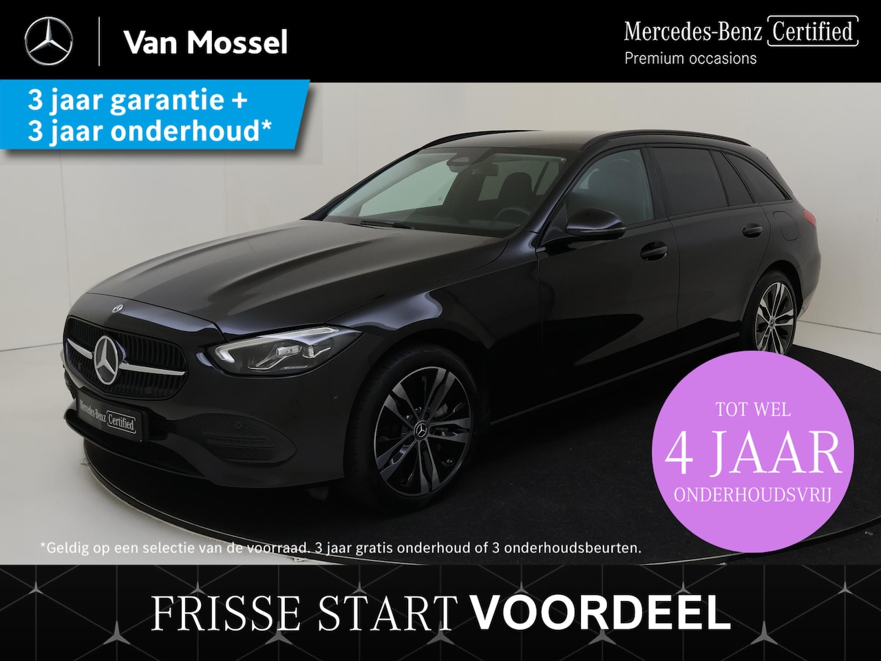 Mercedes-Benz C-klasse Estate - 300 e Luxury Line / Stoelverwarming / Achteruitrijcamera / Sfeerverlichting / Easypack-Ach - AutoWereld.nl