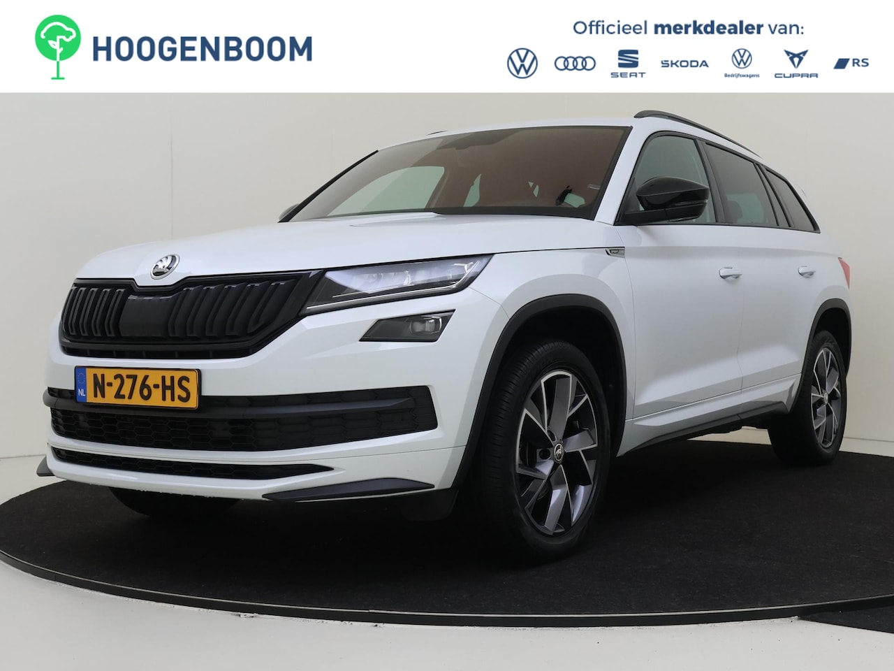 Skoda Kodiaq - 1.5 TSI Sportline Business | Trekhaak | Stoel- en stuurwielverwarming | Navigatie | Achter - AutoWereld.nl