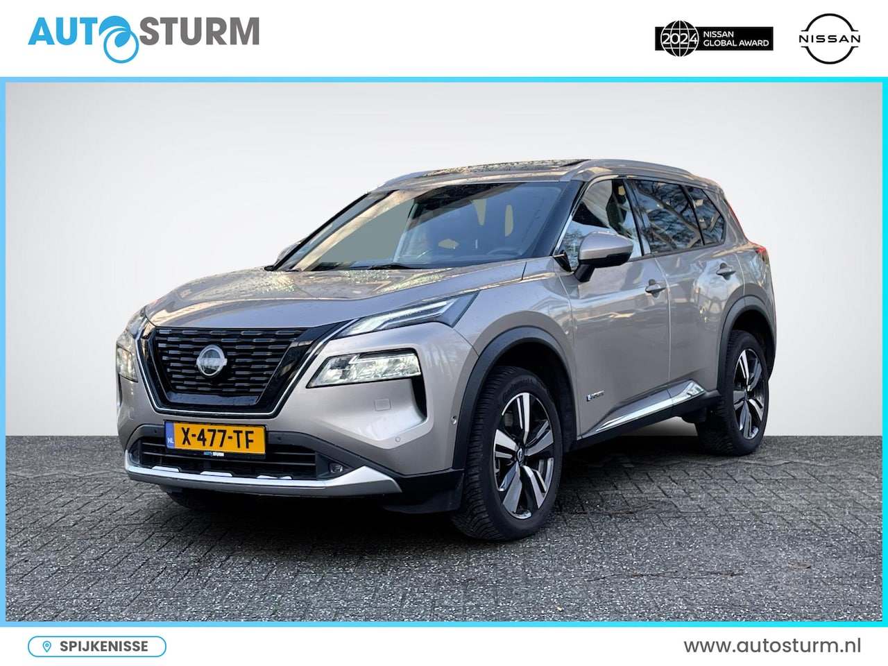 Nissan X-Trail - 1.5 e-Power Tekna Sun Pack | Panoramadak | Leder | Head-Up Display | Stuur- + Stoelverwarm - AutoWereld.nl