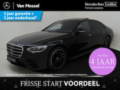 Mercedes-Benz S-klasse - 580 4MATIC Lang AMG Line / Stoelverwarming / Stoelventilatie / 360Graden-Camera / Panaroma