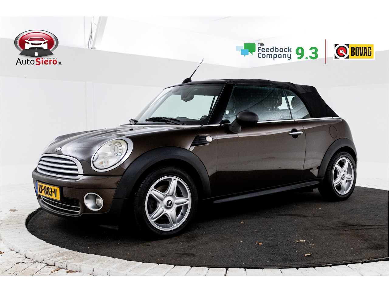 MINI Cabrio - Mini 1.6 One Cabriolet, Volleder, Stoelverw. - AutoWereld.nl