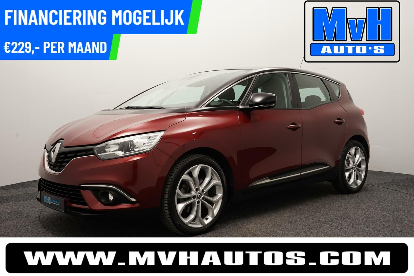 Renault Scénic - 1.2 TCe Zen|TREKHAAK|CRUISE|NAVI|LED|NAP|DEALER.OH - AutoWereld.nl