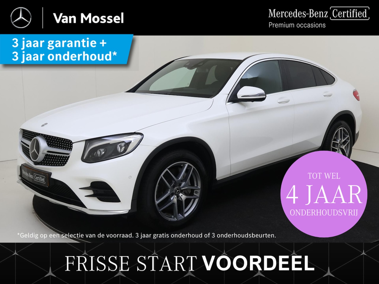 Mercedes-Benz GLC-klasse Coupé - 220 d 4MATIC Sport Edition Premium /AMG /Night pakket /Rijassistentiepakket plus /360 Came - AutoWereld.nl