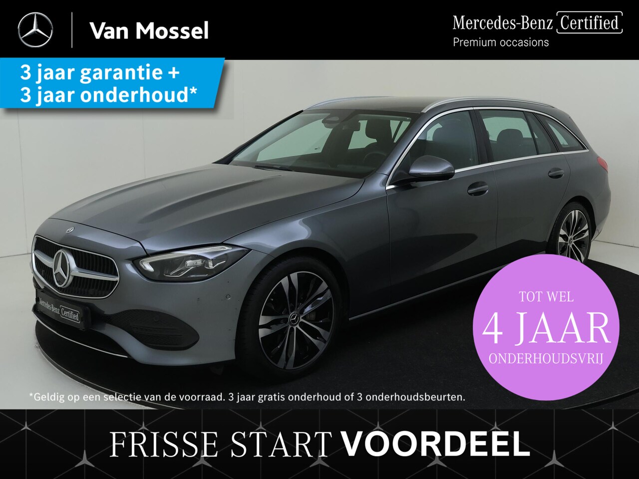 Mercedes-Benz C-klasse Estate - 180 Luxury Line / Stoelverwarming / Achteruitrijcamera / Easypack-Achterklep / - AutoWereld.nl