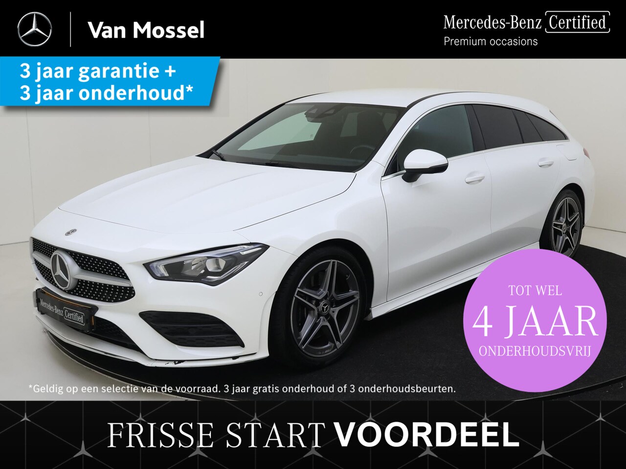 Mercedes-Benz CLA-klasse Shooting Brake - 220 Advantage / Stoelverwarming / Achteruitrijcamera / Night-Pakket / - AutoWereld.nl