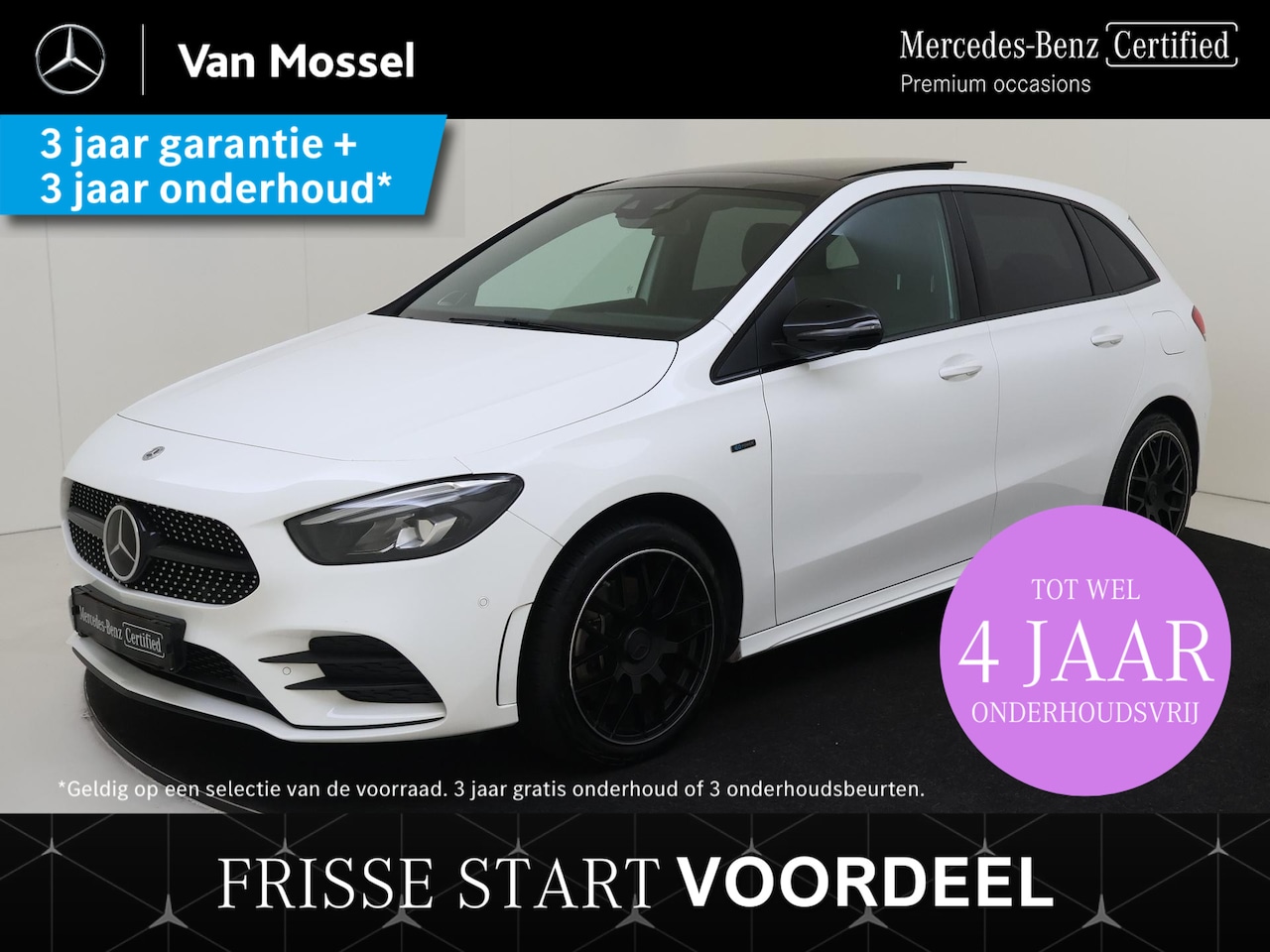 Mercedes-Benz B-klasse - 250 e Premium Plus /Panoramadak /Night pakket /Burmester /Rijassistentiepakket /360 Camera - AutoWereld.nl