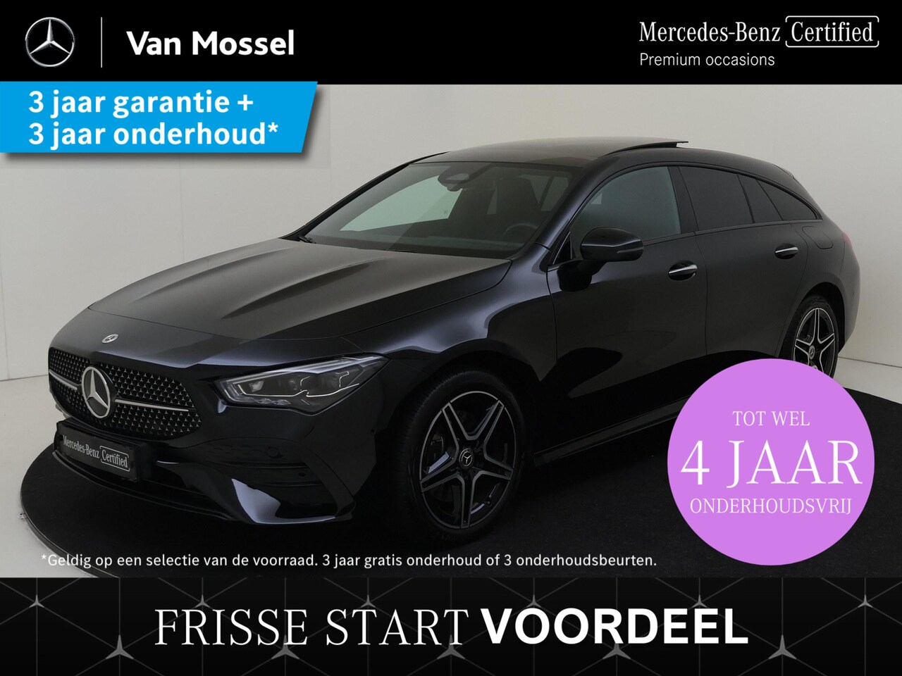 Mercedes-Benz CLA-klasse Shooting Brake - 250 e AMG Line / Stoelverwarming / Achteruitrijcamera / Panaroma-schuifdak / Night-Pakket - AutoWereld.nl