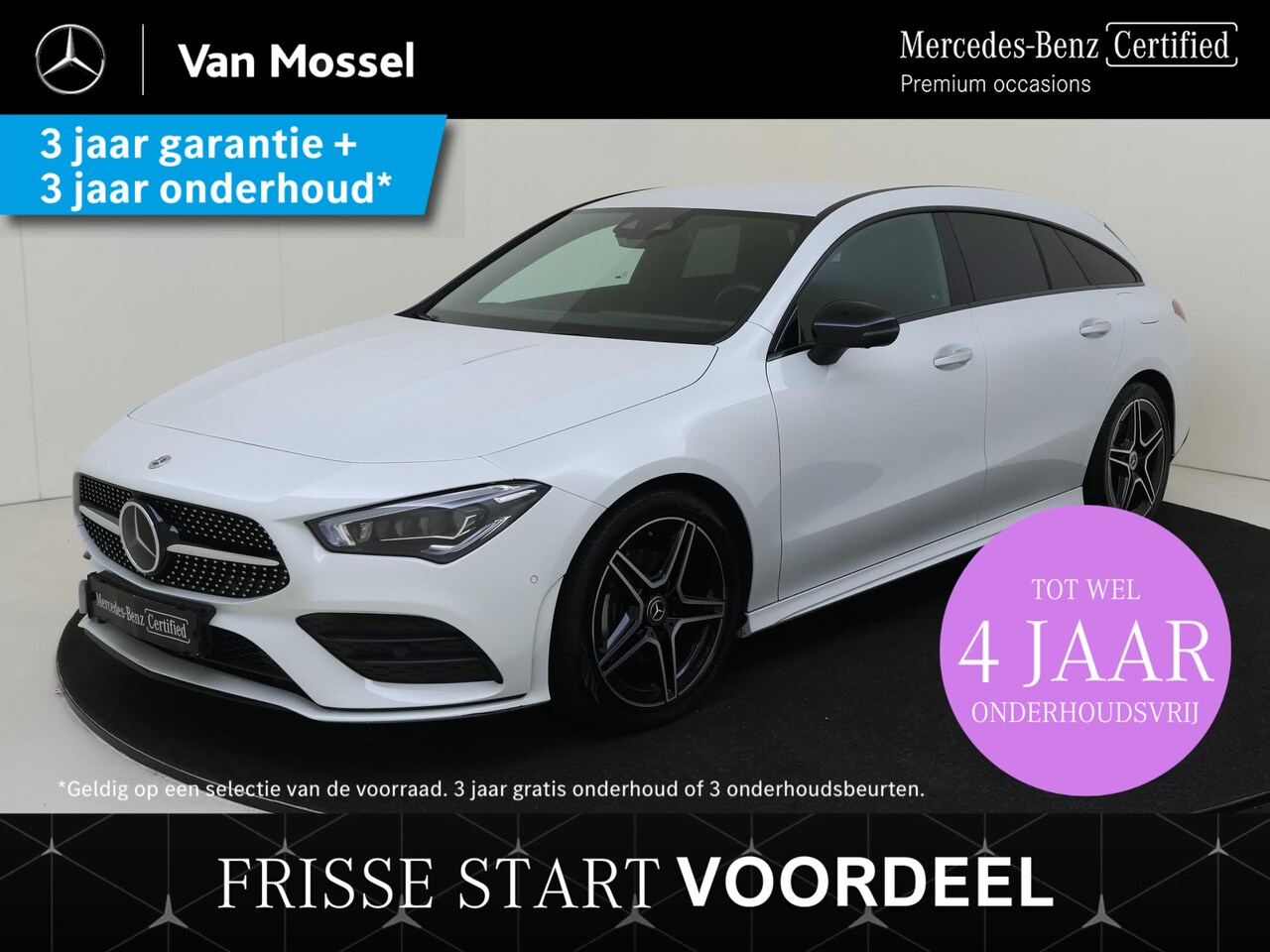 Mercedes-Benz CLA-klasse Shooting Brake - 180 AMG Line / Night/ Sfeerverlichting/ Memory/ DISTRONIC/ 360 camera - AutoWereld.nl