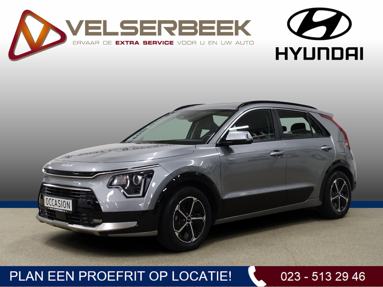 Kia Niro - 1.6 GDi Hybrid DynamicLine * 21.072 Km/Automaat * - AutoWereld.nl