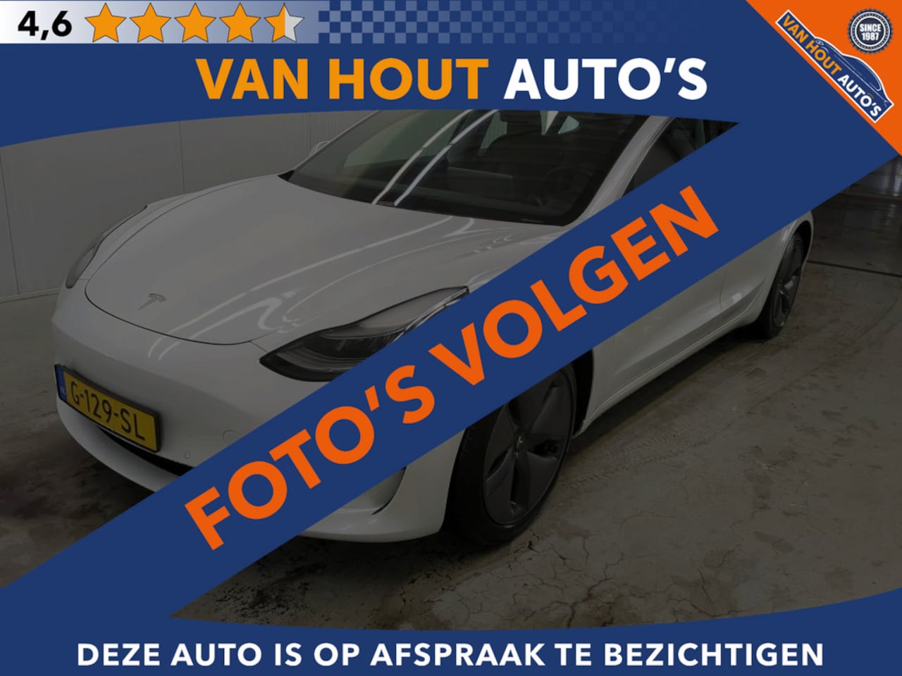 Tesla Model 3 - Standard RWD Plus 60 kWh | PANORAMA DAK | LEDER | TREKHAAK - AutoWereld.nl