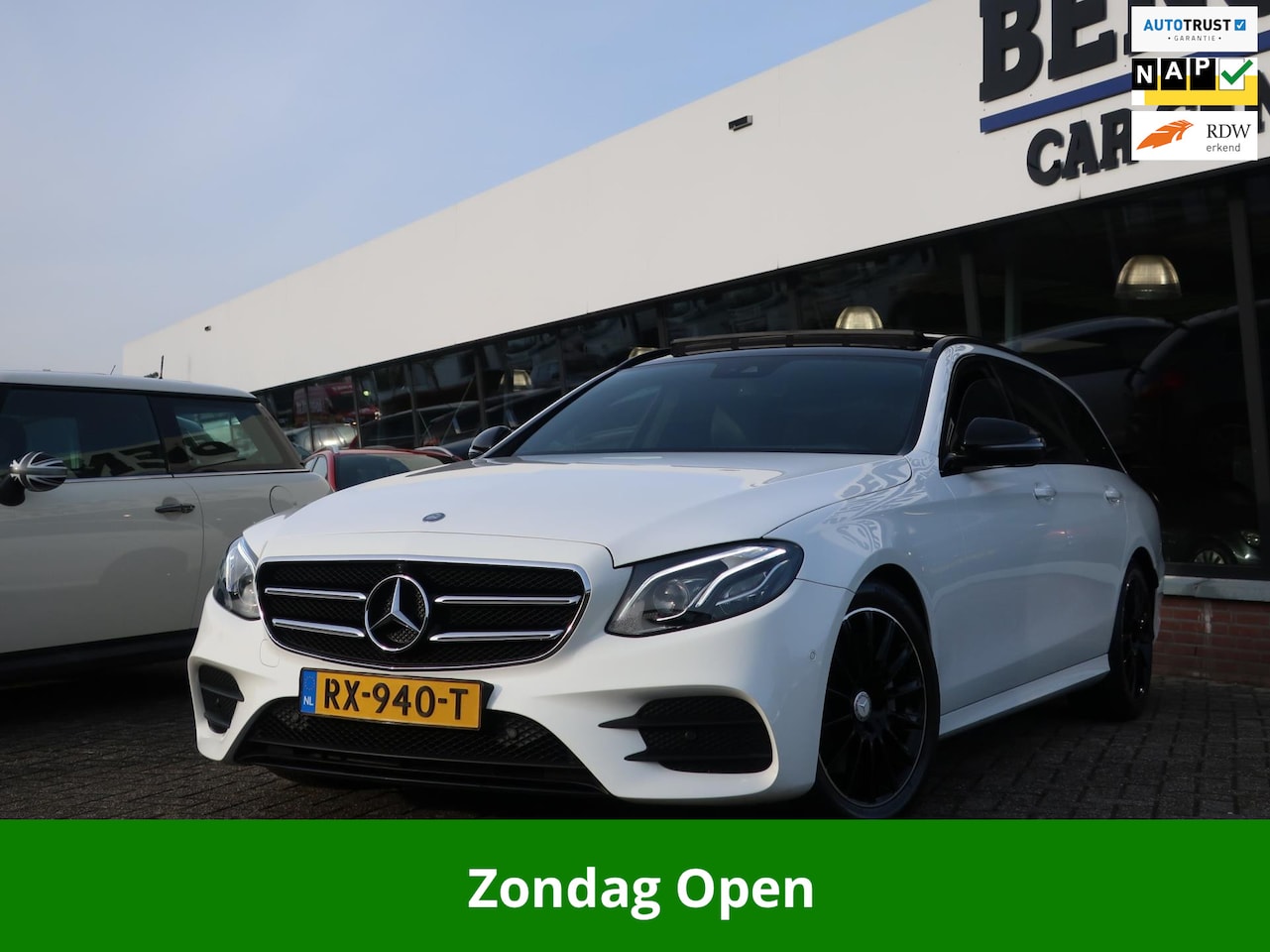 Mercedes-Benz E-klasse Estate - 200 Premium Plus AMG PANO_GR-NAVI_LEDER. - AutoWereld.nl