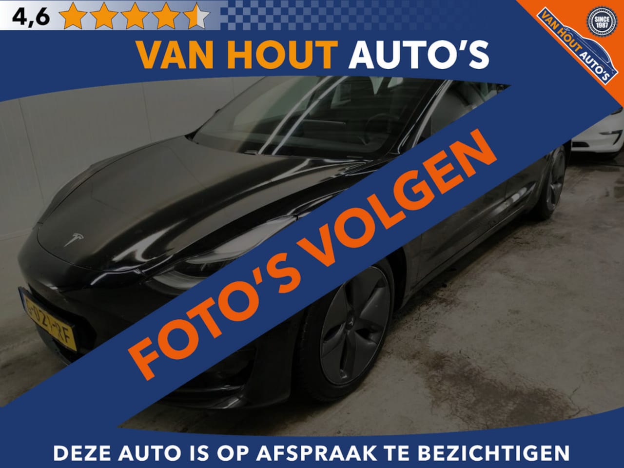 Tesla Model 3 - Standard RWD Plus 60 kWh | PANORAMA DAK | LEDER - AutoWereld.nl