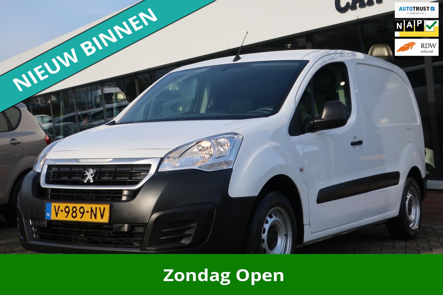 Peugeot Partner - 120 1.6 BlueHDi 75 L1 Premium 120 1.6 BlueHDi 75 L1 Premium - AutoWereld.nl