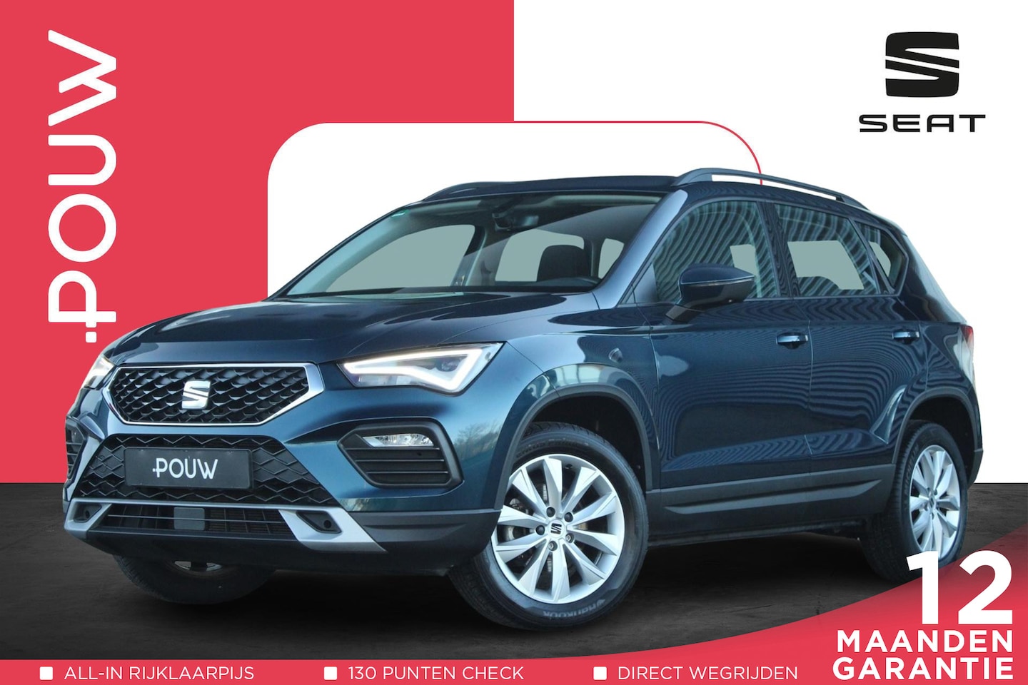 Seat Ateca - 1.0 TSI 110pk Style | Navigatie | Apple Carplay/ Android Auto | Airco Automatisch | DAB - AutoWereld.nl