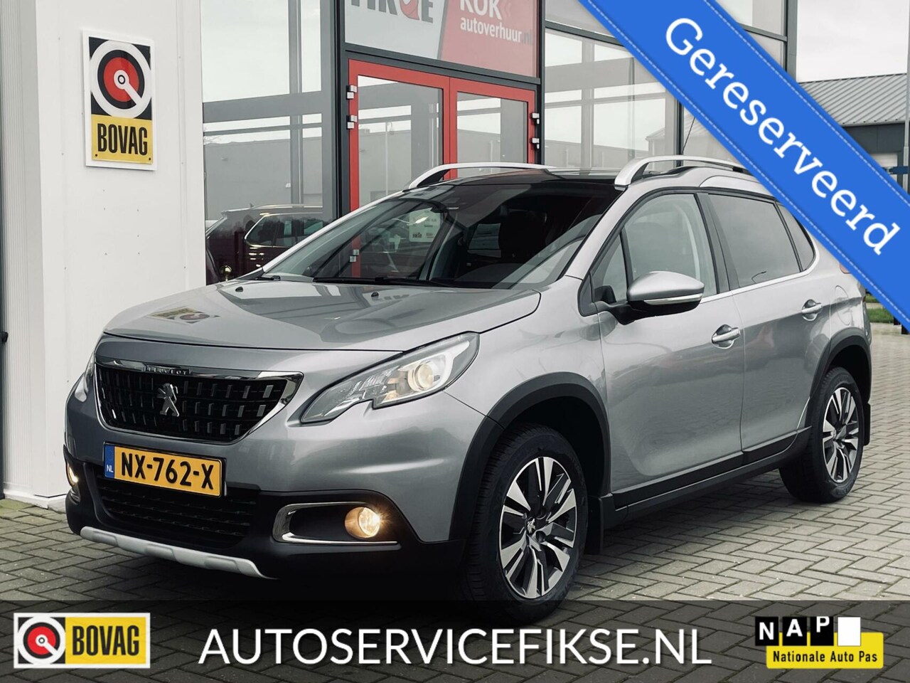 Peugeot 2008 - 1.2 ALLURE AUTOM.| PANODAK | CAMERA | TREKHAAK - AutoWereld.nl