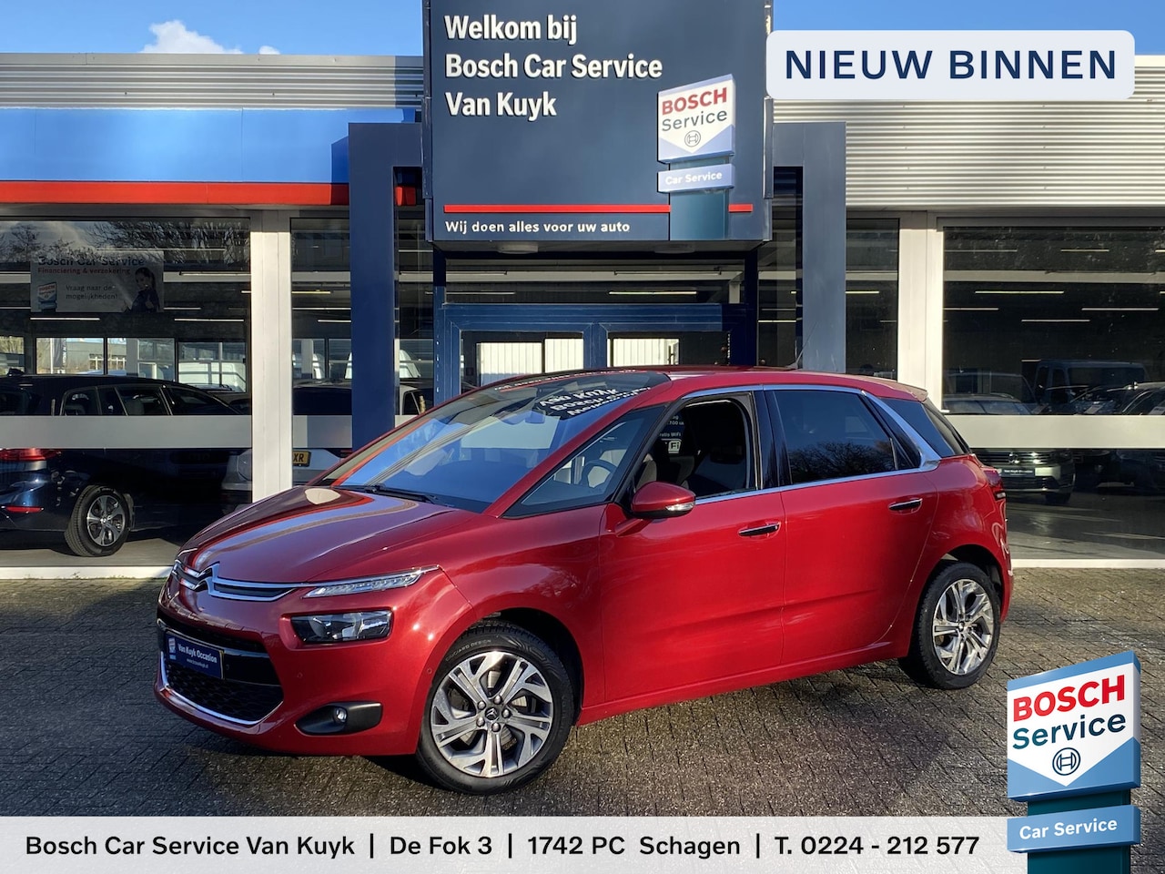 Citroën C4 Picasso - 1.6 THP Intensive / 156 Pk / NL-Auto / 2-De Eigenaar / Dealer-Onderhouden / Keyless / Radi - AutoWereld.nl