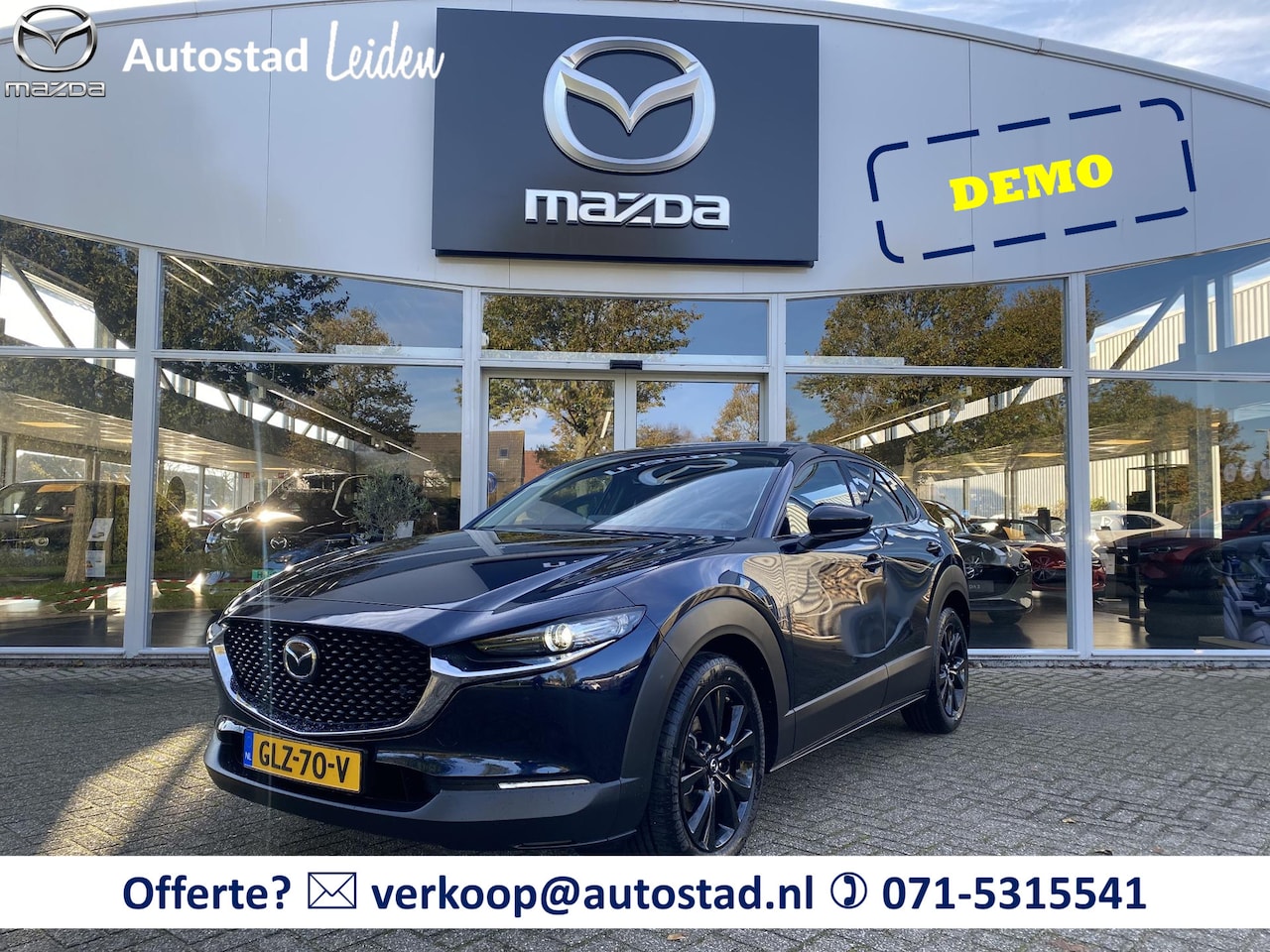 Mazda CX-30 - 2.5 e-SkyActiv-G M Hybrid Homura l Demo - AutoWereld.nl