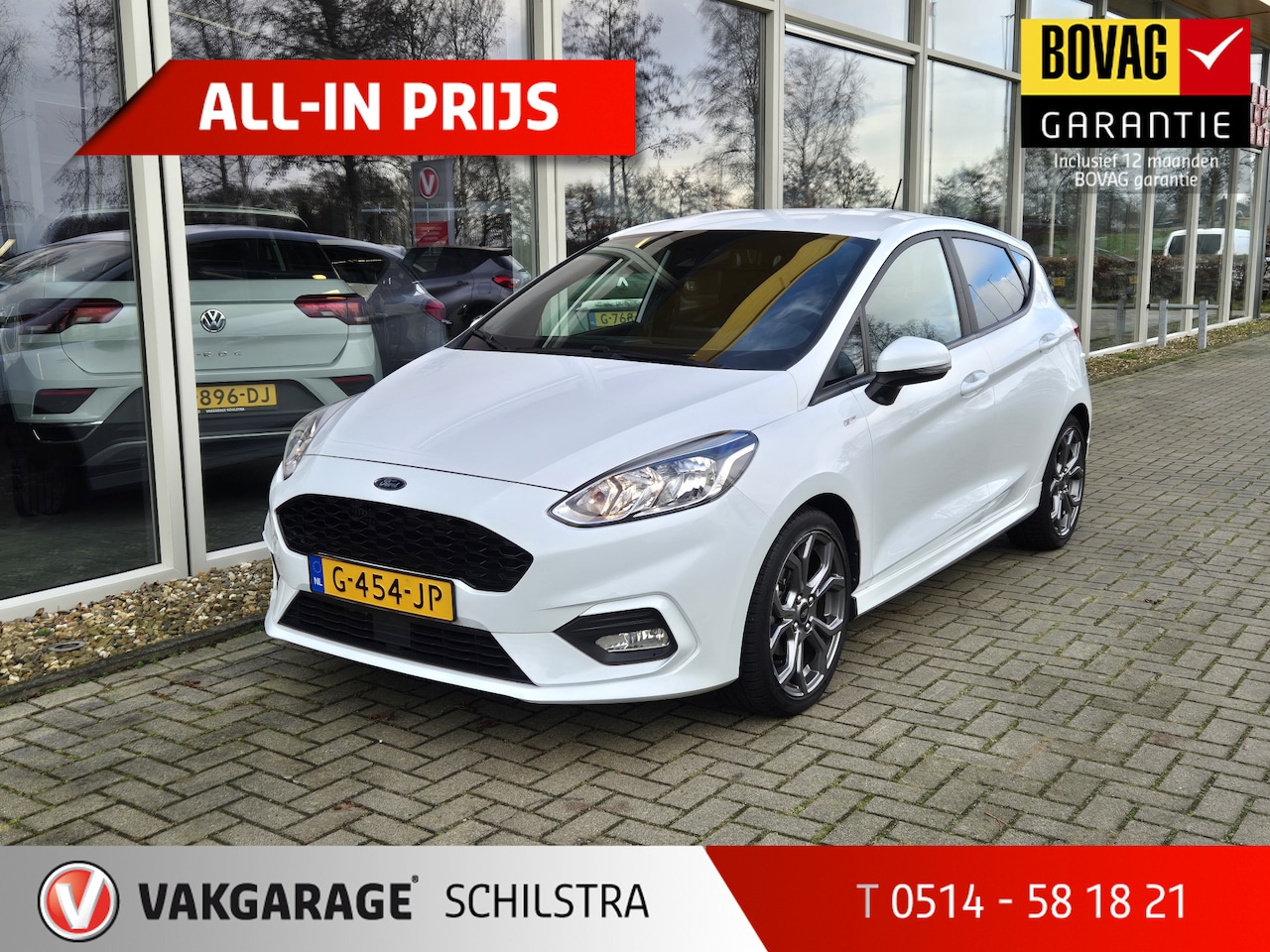 Ford Fiesta - 1.0 EcoBoost ST-Line | Navi | Keyless | Android/Apple Carplay - AutoWereld.nl