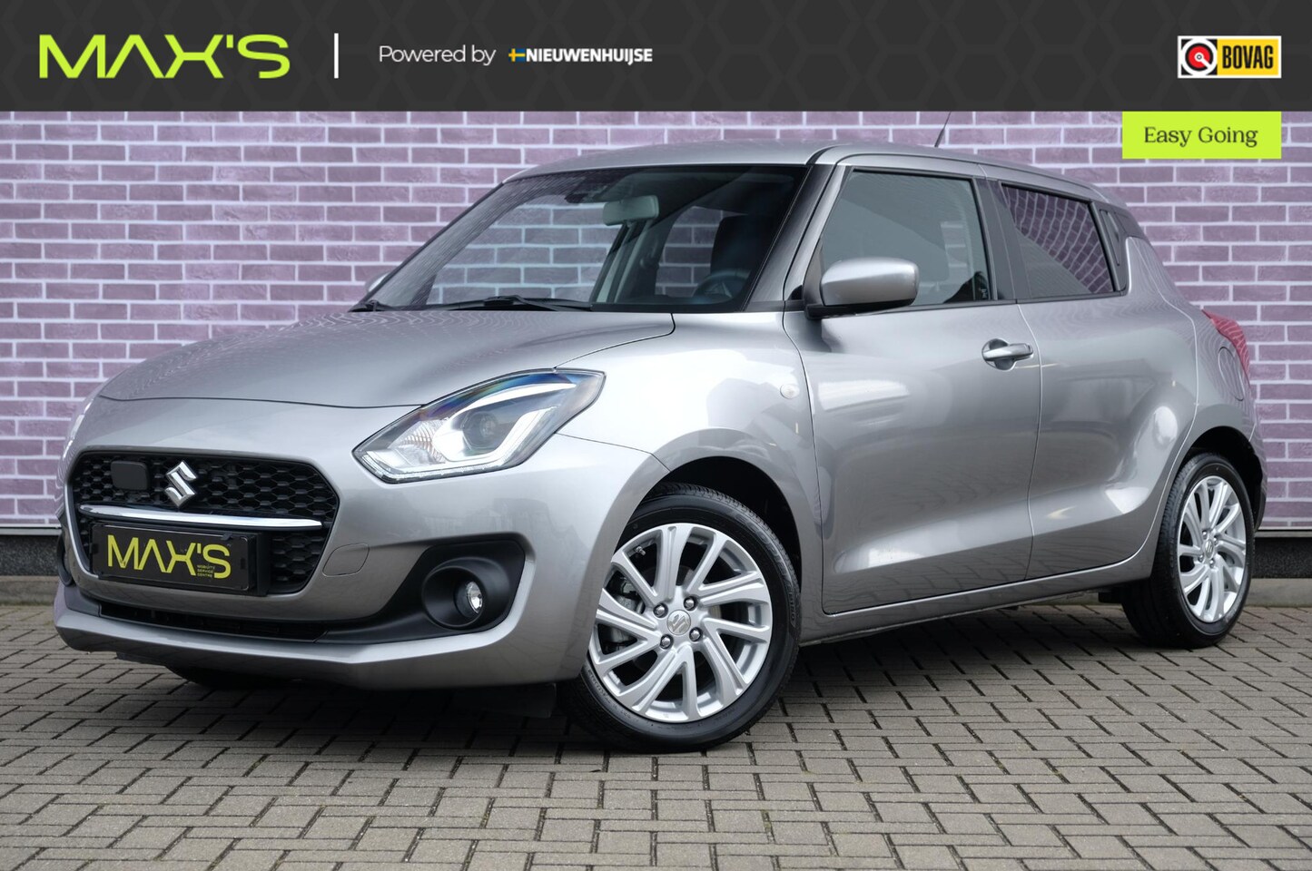 Suzuki Swift - 1.2 Select Smart Hybrid | Adapt. Cruise Control | Lane Assist | Stoelverwarming | Android - AutoWereld.nl