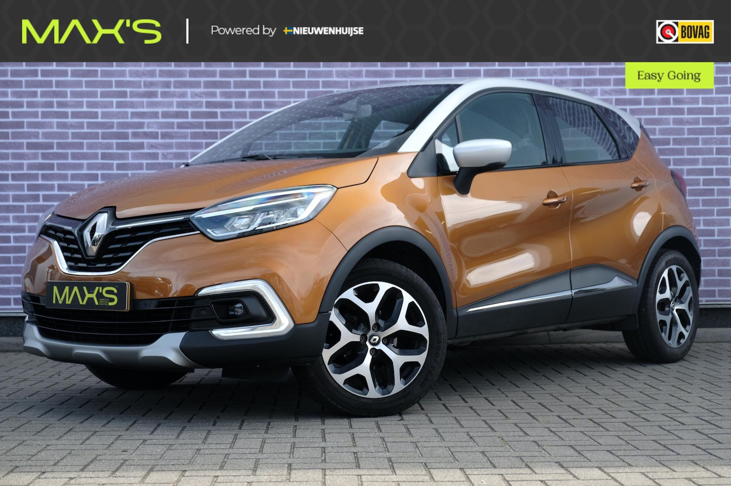 Renault Captur - 0.9 TCe Intens | Cruise Control | Volledig Onderhouden | Stoelverwarming | Navigatie | Blu - AutoWereld.nl