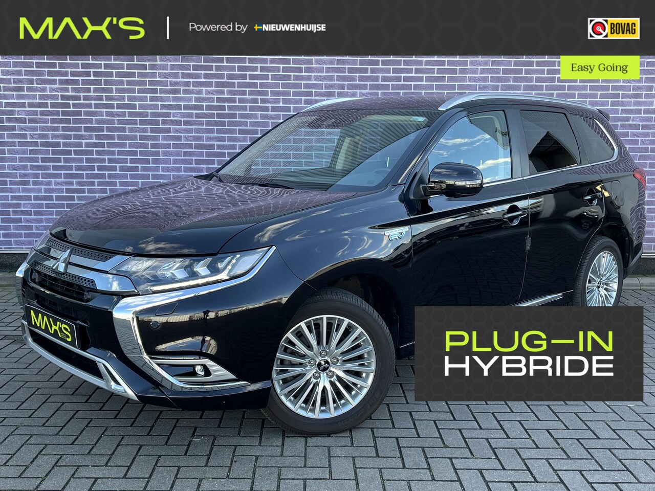 Mitsubishi Outlander - 2.4 PHEV Intense | Plug-In | Winterset | Adaptieve Cruise Control | Camera | DAB | Apple C - AutoWereld.nl