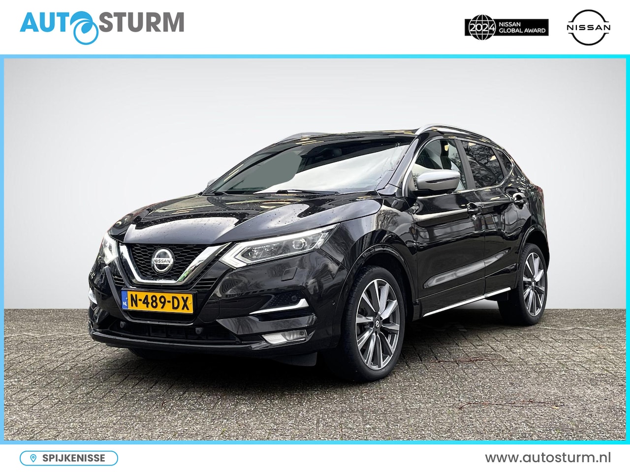 Nissan Qashqai - 1.3 DIG-T Tekna + | Panoramadak | Apple Carplay/Android Auto | Nappa Leder | Adapt. Cruise - AutoWereld.nl