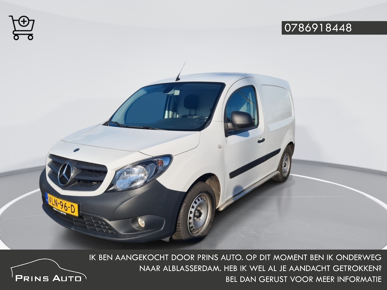 Mercedes-Benz Citan - 108 CDI |BETIMMERING|TREKHAAK|SIDE BARS|AIRCO|BLUETOOTH|ORG.NL - AutoWereld.nl