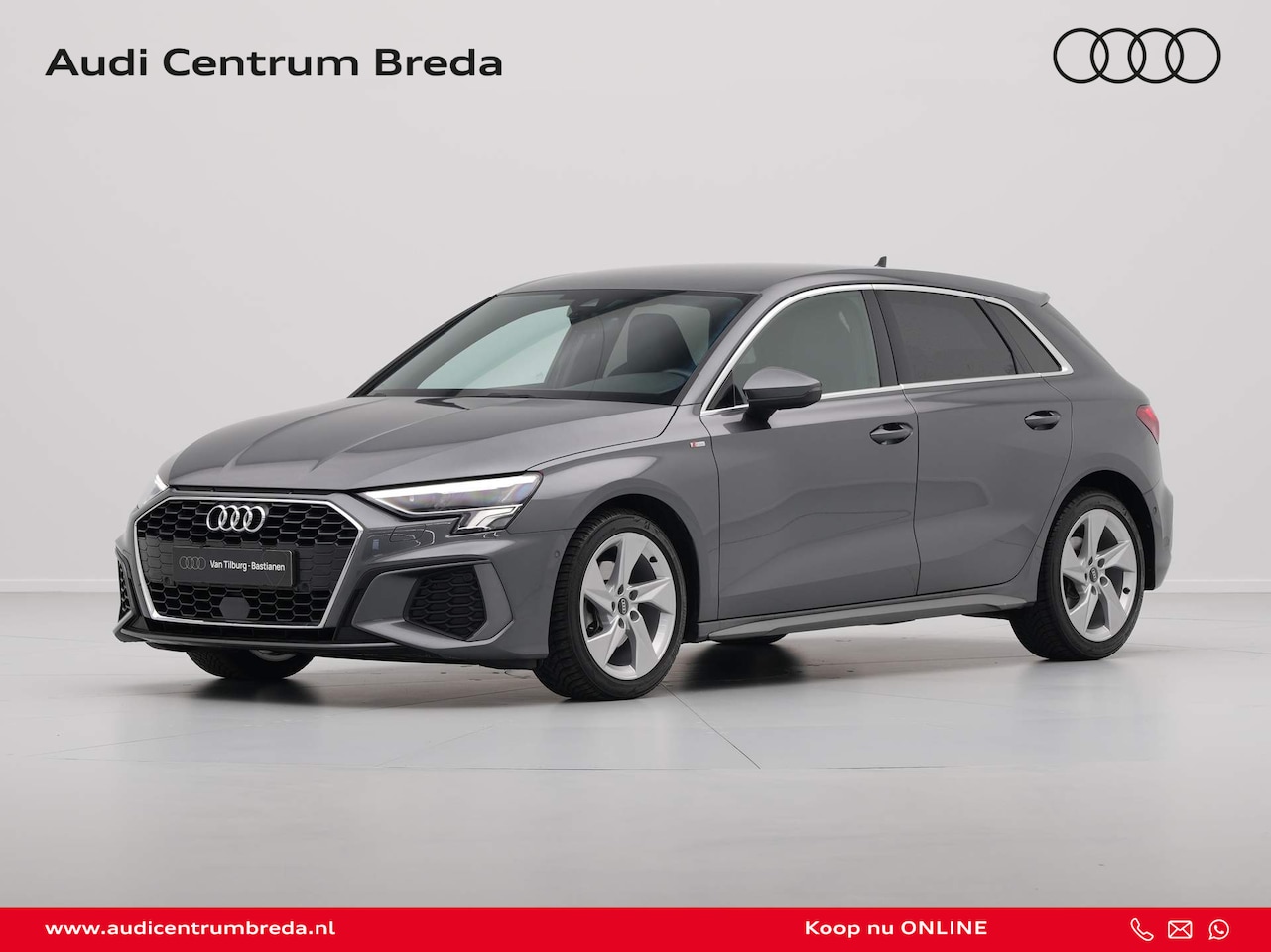 Audi A3 Sportback - 35 TFSI 150pk S-Line edition Navigatie Parkassist Clima Acc 19 - AutoWereld.nl